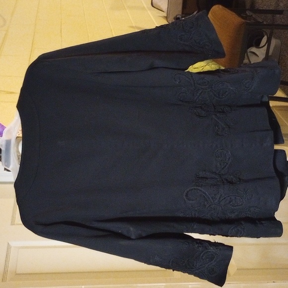 Black Cold 💦 Water creek Jacket sz 20 - Picture 7 of 8